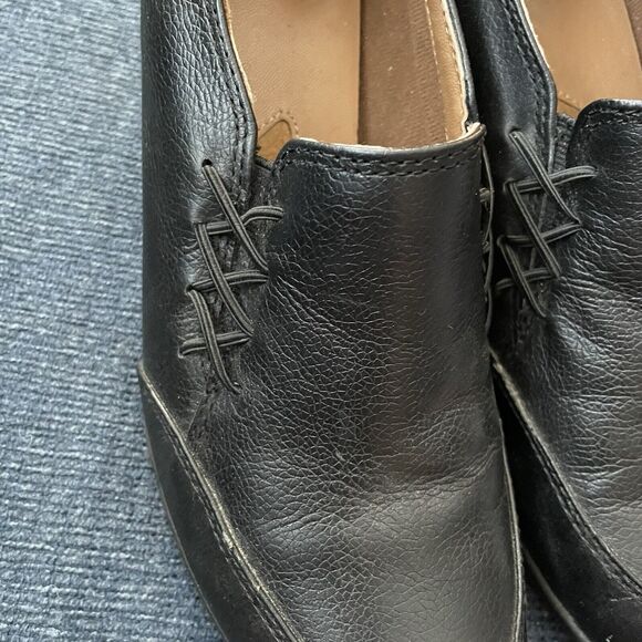 I Love Comfort Shoes Women’s Size 9 Slip On Black Leather Non-Slip Work Office - Picture 12 of 16